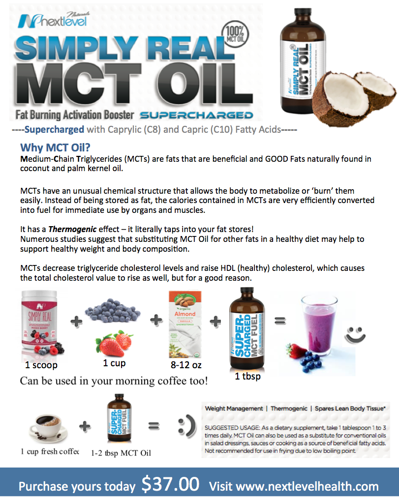 Benefits of MCT OIL
